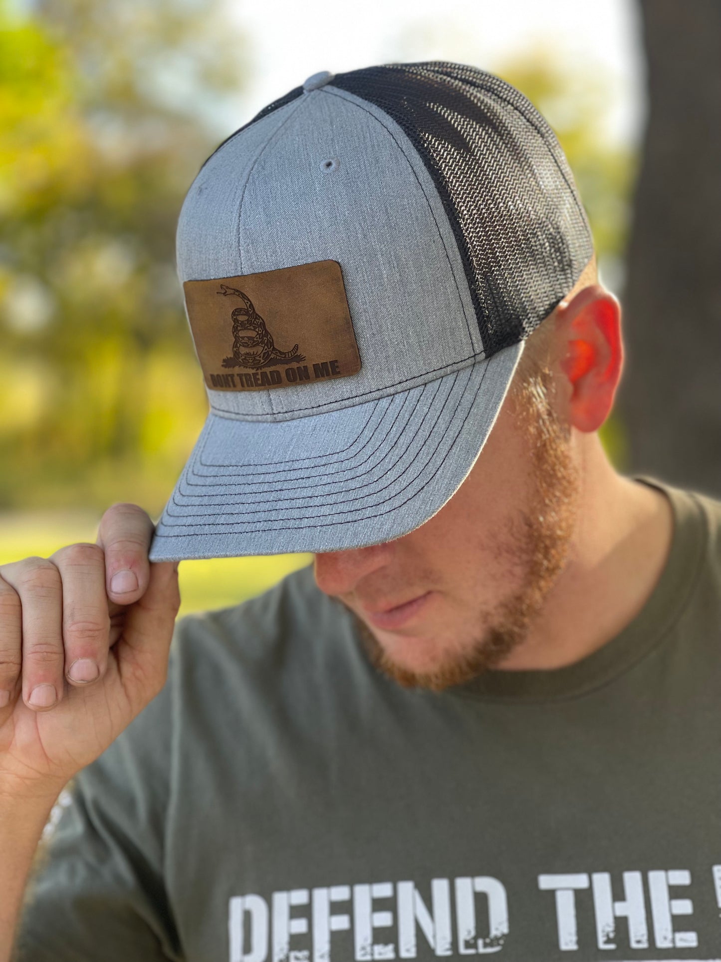 DONT TREAD ON ME PATCH HAT